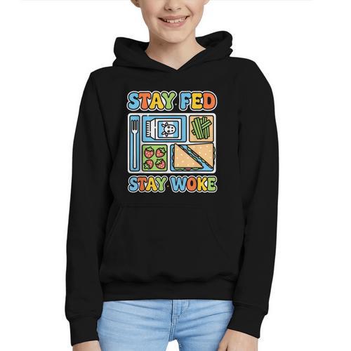 Cafeteria Crew Tour Welcome Back To School Lunch Lady Graphic Youth Hoodie - Savourry