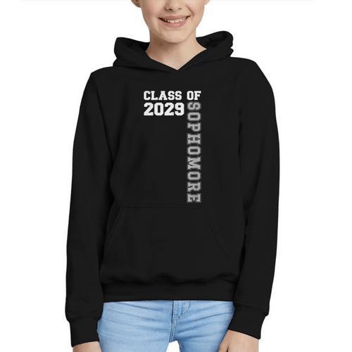Class Of 2029 Sophomore 2029 Back To School Graphic Youth Hoodie - Savourry