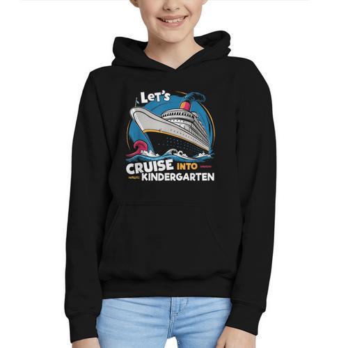 Cruise Ship Kindergarten Back To School Boys Girls Kids Graphic Youth Hoodie - Savourry