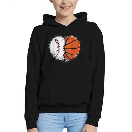 Heart 67 Meme Baseball Basketball Pocket Valentine's Day Tee Graphic Youth Hoodie - Sportilla