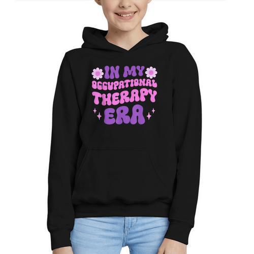 In My Occupational Therapy Era Groovy OT Back To School Graphic Youth Hoodie - Savourry