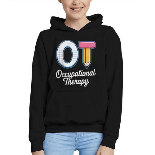Occupational Therapy OT And COTA Back To School Graphic Youth Hoodie - Savourry