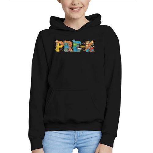 Otter Pre K Back To School Kids Boys Girls Graphic Youth Hoodie - Savourry