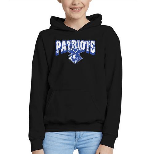 Patriots Back To School Spirit B Graphic Youth Hoodie - Savourry