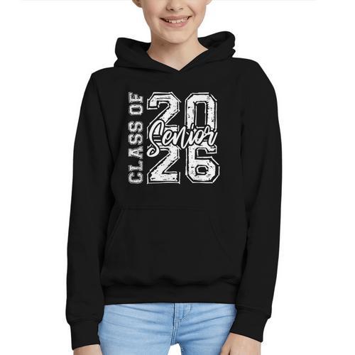 Senior 2026 Class Of 2026 Graduate Back To School Women Men Graphic Youth Hoodie - Savourry