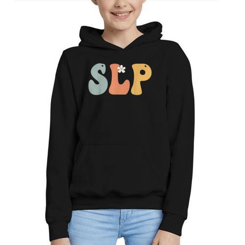 SLP Groovy Women Appreciation Day Hello Back To School Graphic Youth Hoodie - Savourry