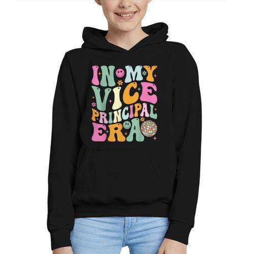 In My Vice Principal Era Back To School Vice Principal Graphic Youth Hoodie - Savourry