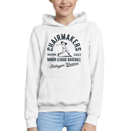 Chairmakers Sheboygan Minor League Baseball Graphic Youth Hoodie - Sportilla
