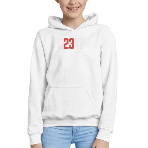 FO23VER Trendy Number 23 Baseball Team Sport For Women Men Graphic Youth Hoodie - Sportilla