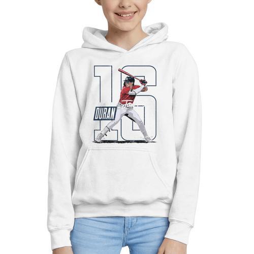 Jarren Duran Boston MLB Baseball Players MLBJDU202M Graphic Youth Hoodie - Sportilla