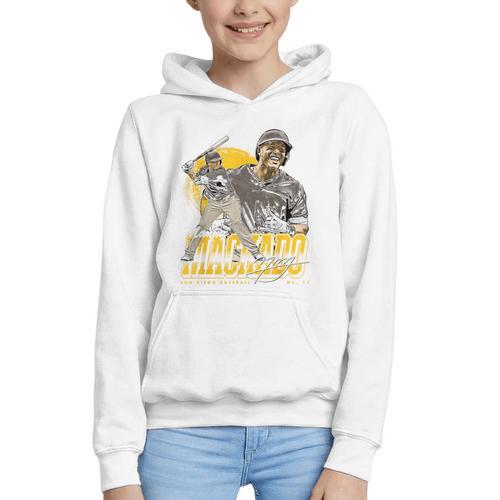 Manny Machado San Diego MLB Baseball Players MLBMMA302N Graphic Youth Hoodie - Sportilla