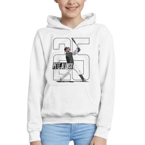 Pete Alonso Baltimore Baseball Players MLBPAL203M Graphic Youth Hoodie - Sportilla
