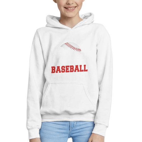 Proud Sister Of A Baseball Senior Class Of 2026 Graduation Graphic Youth Hoodie - Sportilla