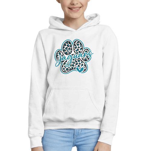 Vintage Jaguar School Sports Team Spirit Back To School Graphic Youth Hoodie - Savourry