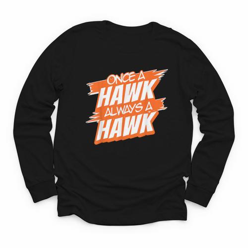 Always A Hawk Back To School Spirit O Youth Long Sleeve Tee - Savourry