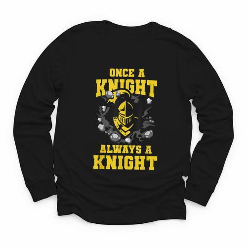 Always A Knight Back To School Spirit GY Youth Long Sleeve Tee - Savourry