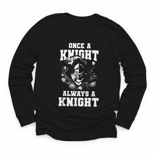Always A Knight Back To School Spirit Youth Long Sleeve Tee - Savourry