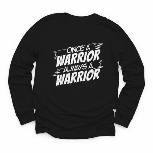 Always A Warrior Back To School Spirit Youth Long Sleeve Tee - Savourry