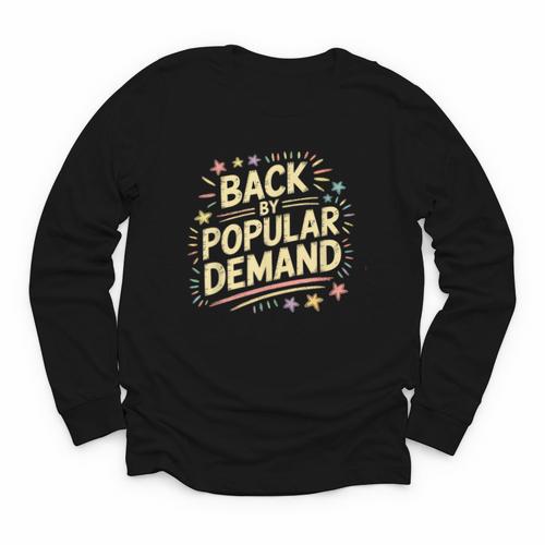 Back By Popular Demand Back To School Youth Long Sleeve Tee - Savourry