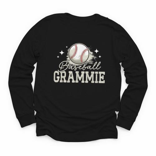 Baseball Grammie Sport Baseball Player Youth Long Sleeve Tee - Sportilla