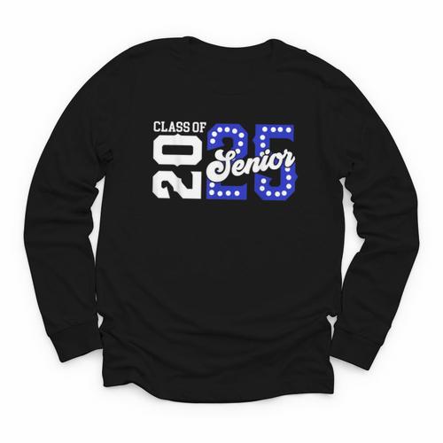 Class Of 2025 Senior 2025 Back To School Graduation Party Youth Long Sleeve Tee - Savourry
