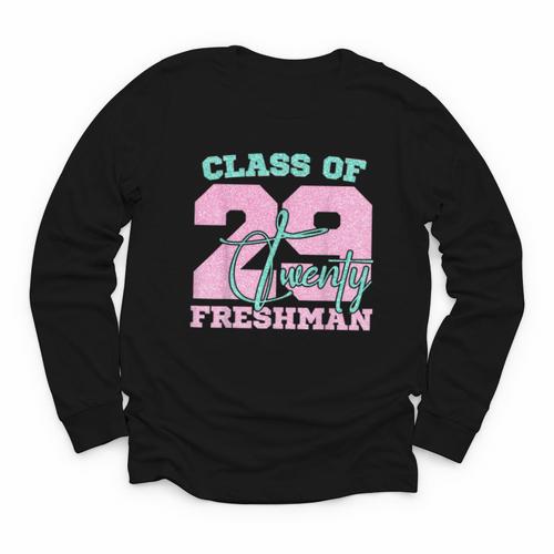 Class Of 2029 Freshman High School Back To School 9th Grade Youth Long Sleeve Tee - Savourry