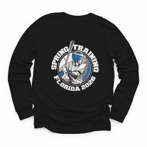 Florida Spring Trainings 2026 Baseball Grapefruit Cactus Youth Long Sleeve Tee - Sportilla