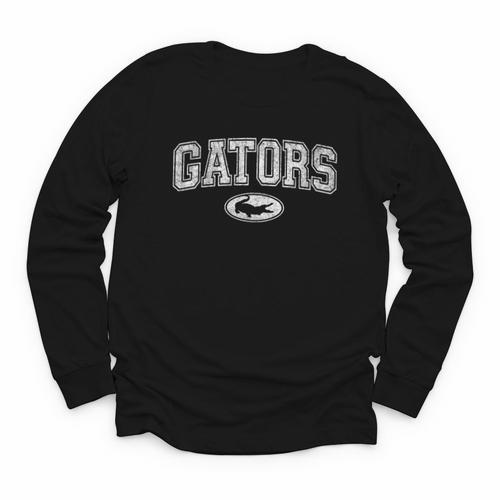 Gators High School Spirit Fan Team Gator Back To School Youth Long Sleeve Tee - Savourry