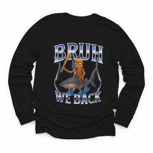 Italian Brainrot Back To School Youth Long Sleeve Tee - Savourry