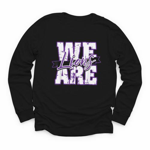 Lions Back To School Spirit P Youth Long Sleeve Tee - Savourry