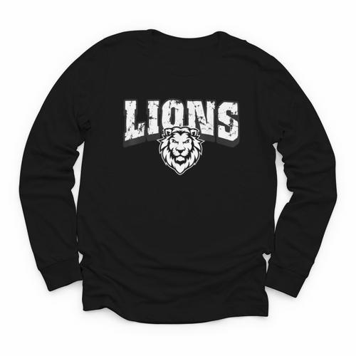 Lions Back To School Spirit Youth Long Sleeve Tee - Savourry