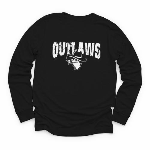 Outlaws Back To School Spirit Youth Long Sleeve Tee - Savourry