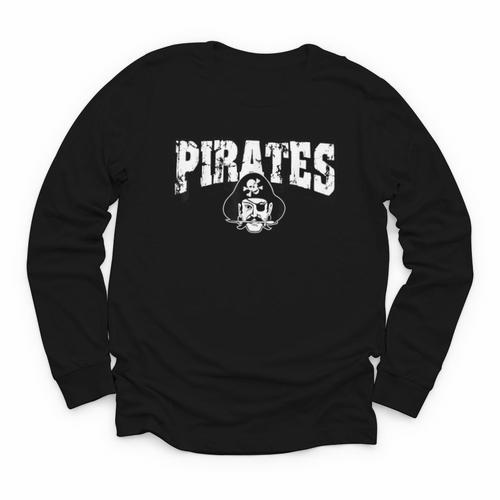 Pirates Back To School Spirit Youth Long Sleeve Tee - Savourry