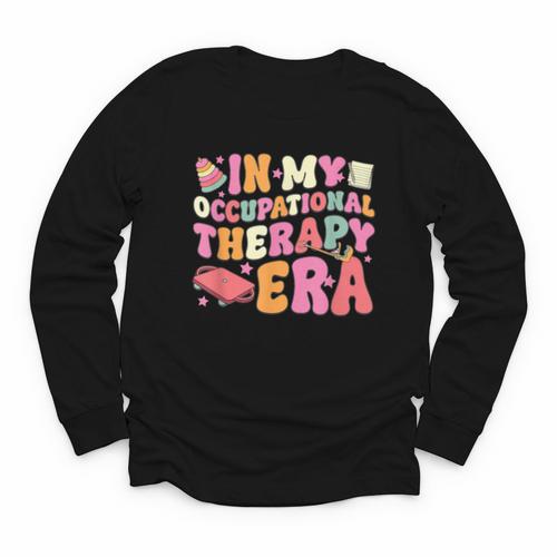 Retro In My Occupational Therapy Era OT OTA Back To School Youth Long Sleeve Tee - Savourry