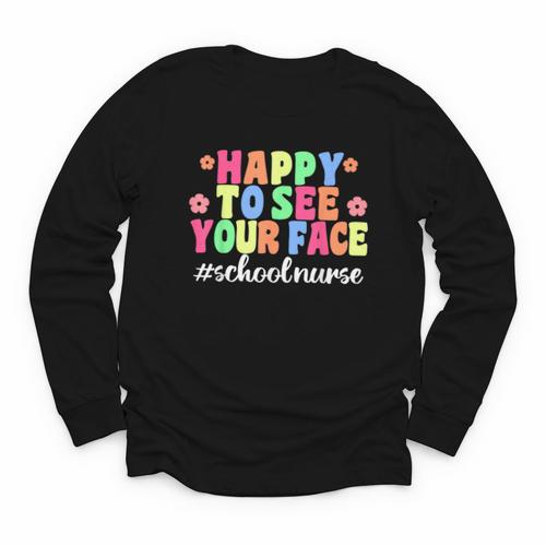 School Nurse For Back To School Nursing Youth Long Sleeve Tee - Savourry