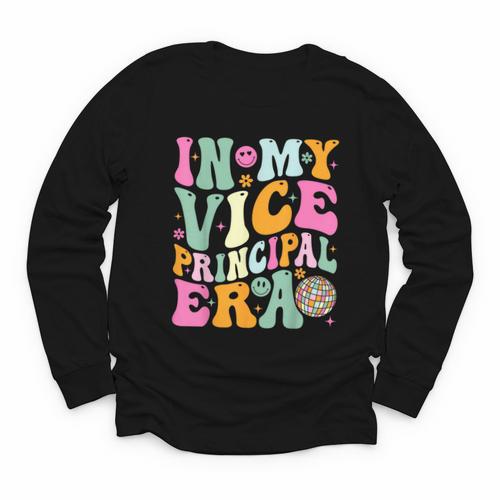 In My Vice Principal Era Back To School Vice Principal Youth Long Sleeve Tee - Savourry
