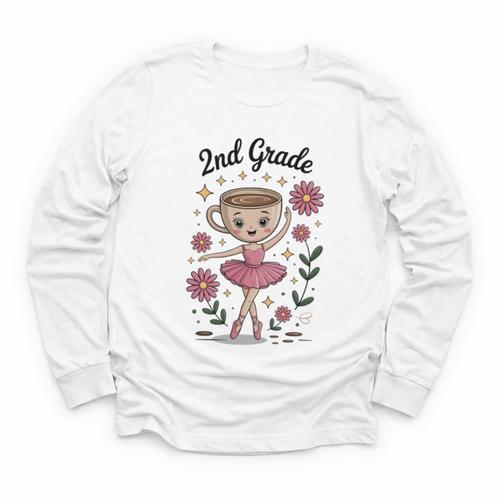 Back To School Italian Brainrot Second Grade Performance Youth Long Sleeve Tee - Savourry