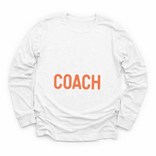 Eat Sleep Coach Repeat Shirt Men Women Baseball Lover Youth Long Sleeve Tee - Sportilla