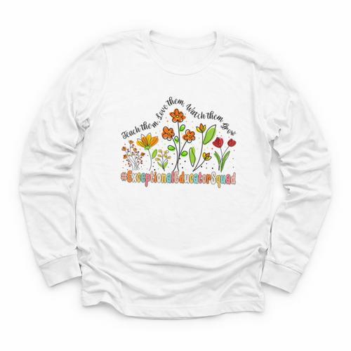Exceptional Educator Squad Appreciation Week Back To School Youth Long Sleeve Tee - Savourry