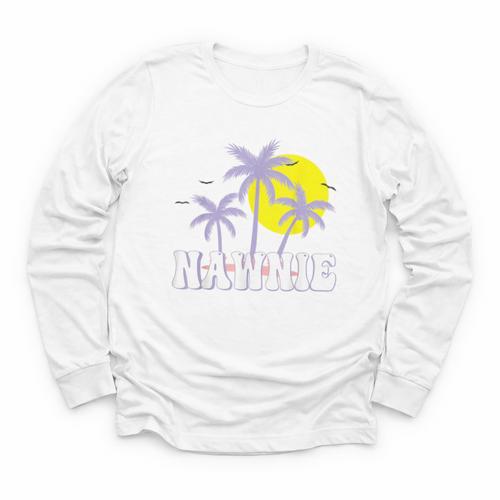 Nawnie Vintage Women Appreciation Day Hello Back To School Youth Long Sleeve Tee - Savourry