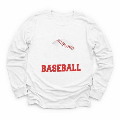 Proud Sister Of A Baseball Senior Class Of 2026 Graduation Youth Long Sleeve Tee - Sportilla