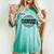Flowlish GunmaExe_3_髙橋芙由子 レディースオーバーサイズコンフォートTシャツ Chalky Mint