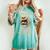 オンバック 5月70日 誕生日 男性 女性 1956年 テディベア レディースオーバーサイズコンフォートTシャツ Chalky Mint