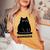 Annoyed Cat Dismissedarcastic Rolling Eyes カワイイキャット レディースオーバーサイズコンフォートTシャツ Mustard