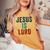 Jesus Is Lord – Christian Faithintage Born-Again Graphic レディースオーバーサイズコンフォートTシャツ Mustard Jesus Is Lord – Christian Faithintage Born-Again Graphic レディースオーバーサイズコンフォートTシャツ Mustard
