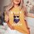 喜寿 77歳 Kiju 猫好き 誕生日 可愛い 男性 女性 レディースオーバーサイズコンフォートTシャツ Mustard 喜寿 77歳 Kiju 猫好き 誕生日 可愛い 男性 女性 レディースオーバーサイズコンフォートTシャツ Mustard