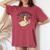 Outnumbered By Boys Goose Boy Mom Life Meme Women's Oversized Comfort T-shirt Chalky Mint