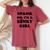 Pank Me I'm A Kinky Girl レディースオーバーサイズコンフォートTシャツ Crimson Pank Me I'm A Kinky Girl レディースオーバーサイズコンフォートTシャツ Crimson