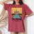 タージマハル インド お土産 女性 男性 インド土産 レディースオーバーサイズコンフォートTシャツ Crimson タージマハル インド お土産 女性 男性 インド土産 レディースオーバーサイズコンフォートTシャツ Crimson