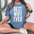 Best Wife Ever Wedding レディースオーバーサイズコンフォートTシャツ Blue Jean